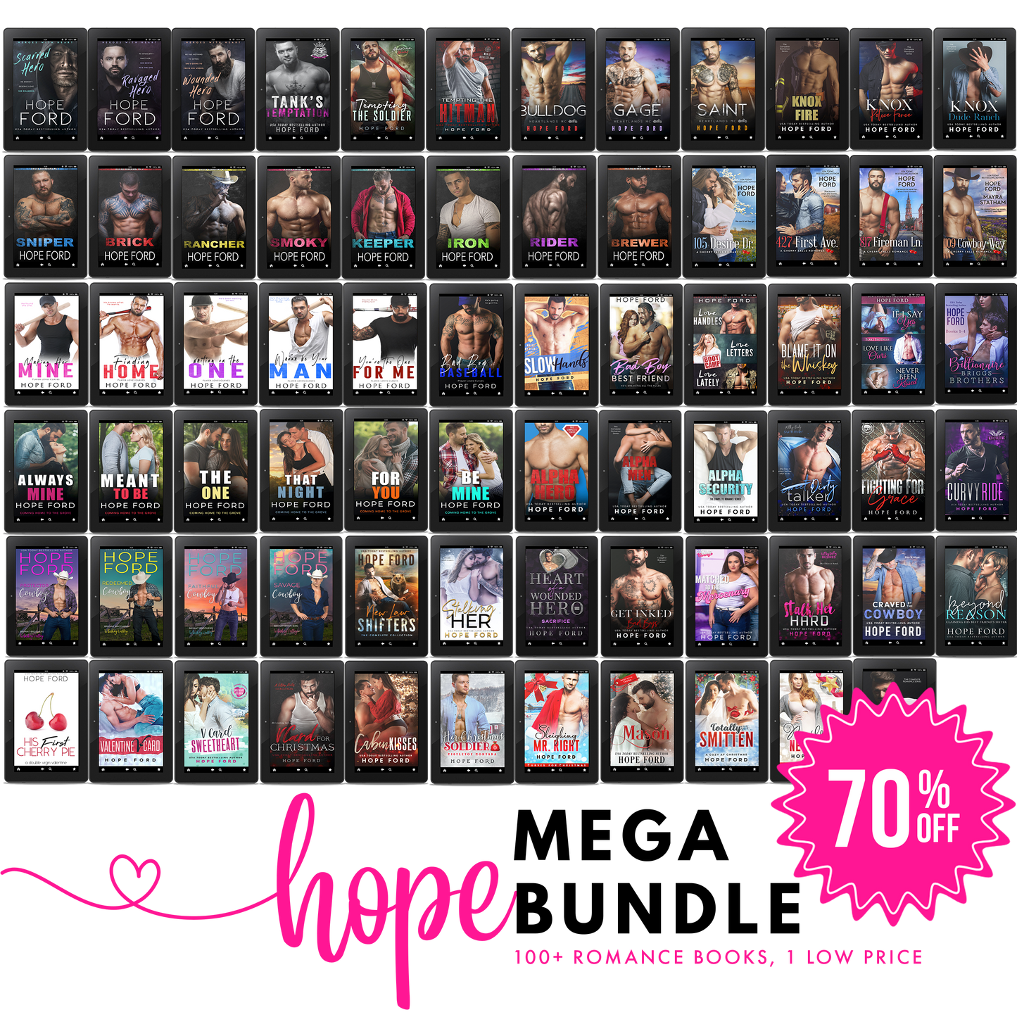 The Ultimate Hope Ford Mega Bundle - 100+ Books!
